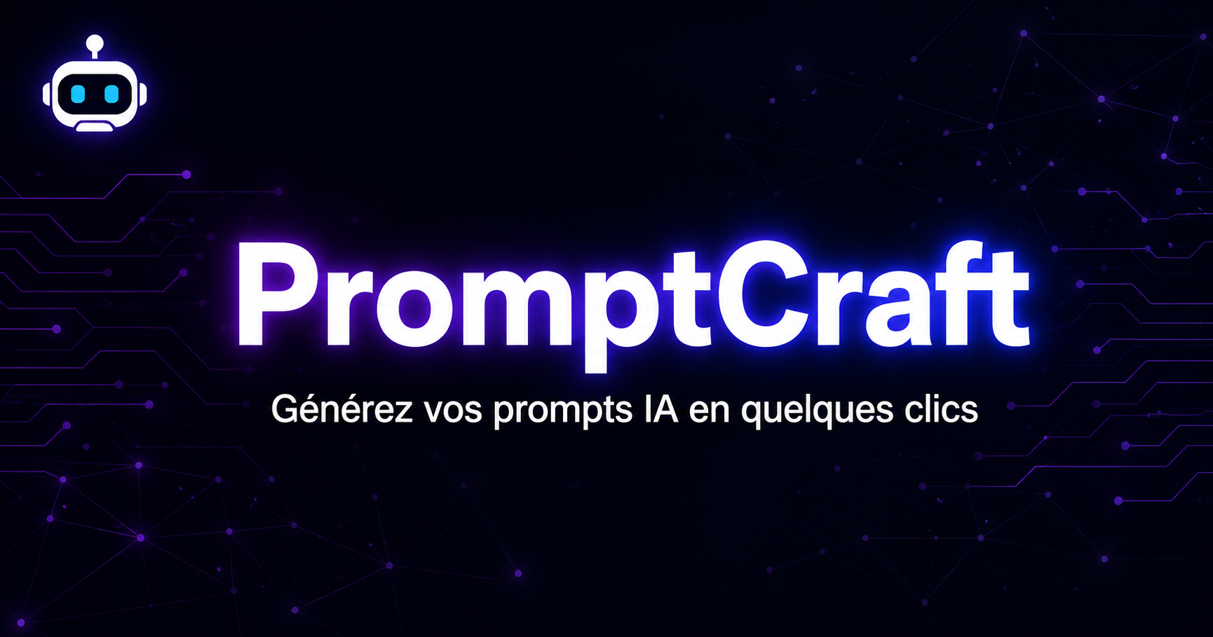 PromptCraft – Générateur de prompts IA gratuit